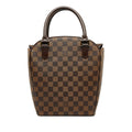 Louis Vuitton Damiere Sarria N51284 Brown PVC Leather  Louis Vuitton