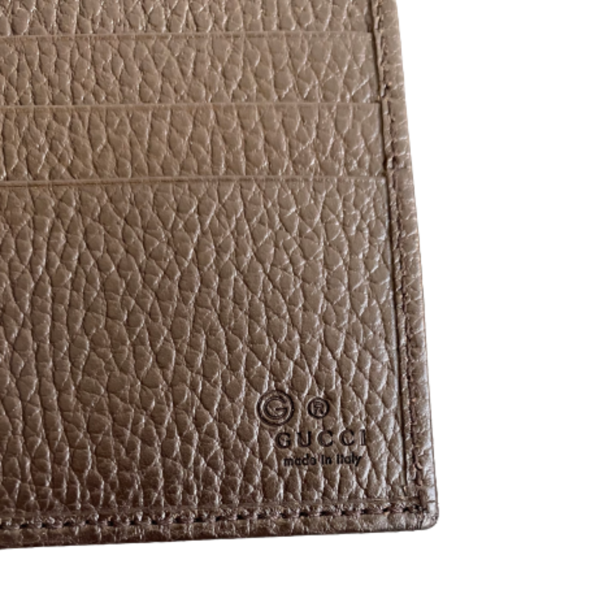 Gucci Brown Canvas  wallet accessories