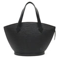 Louis Vuitton Epi Saint-Jacques Handbag Tote Bag Leather Noir M52272