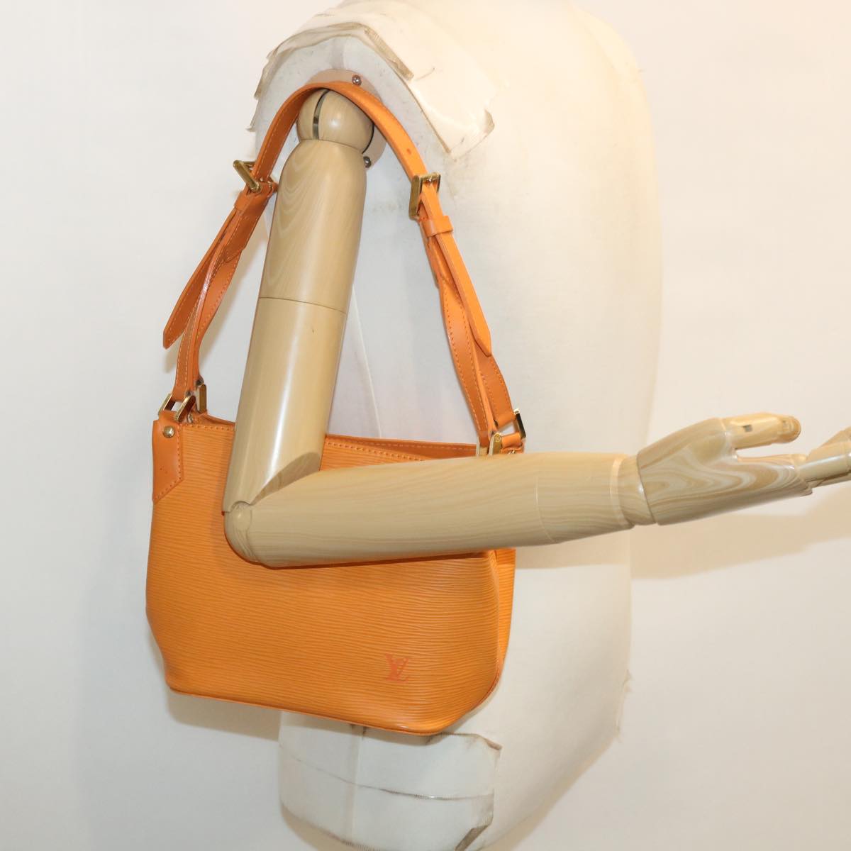 Louis Vuitton Orange Leather Mandala shoulder bag