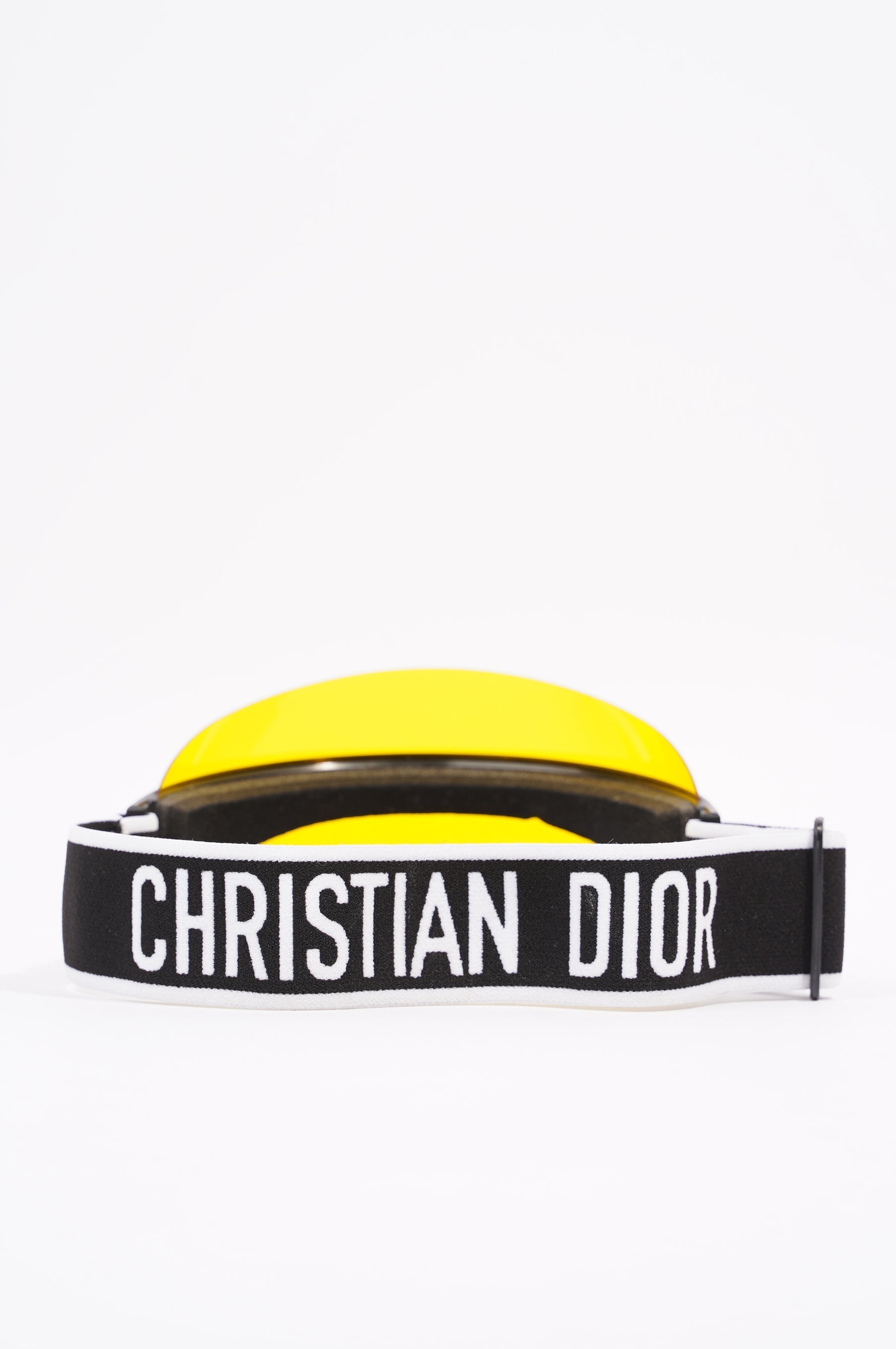 Christian Dior Womens Club 1 Visor Yellow / Black
