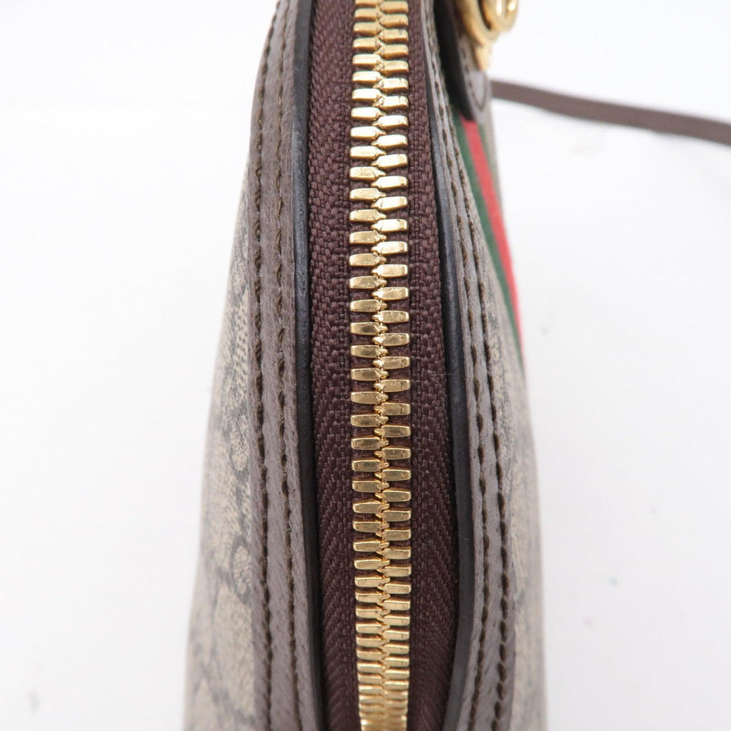 GUCCI Ophidia GG Supreme Leather Shoulder Bag 499621