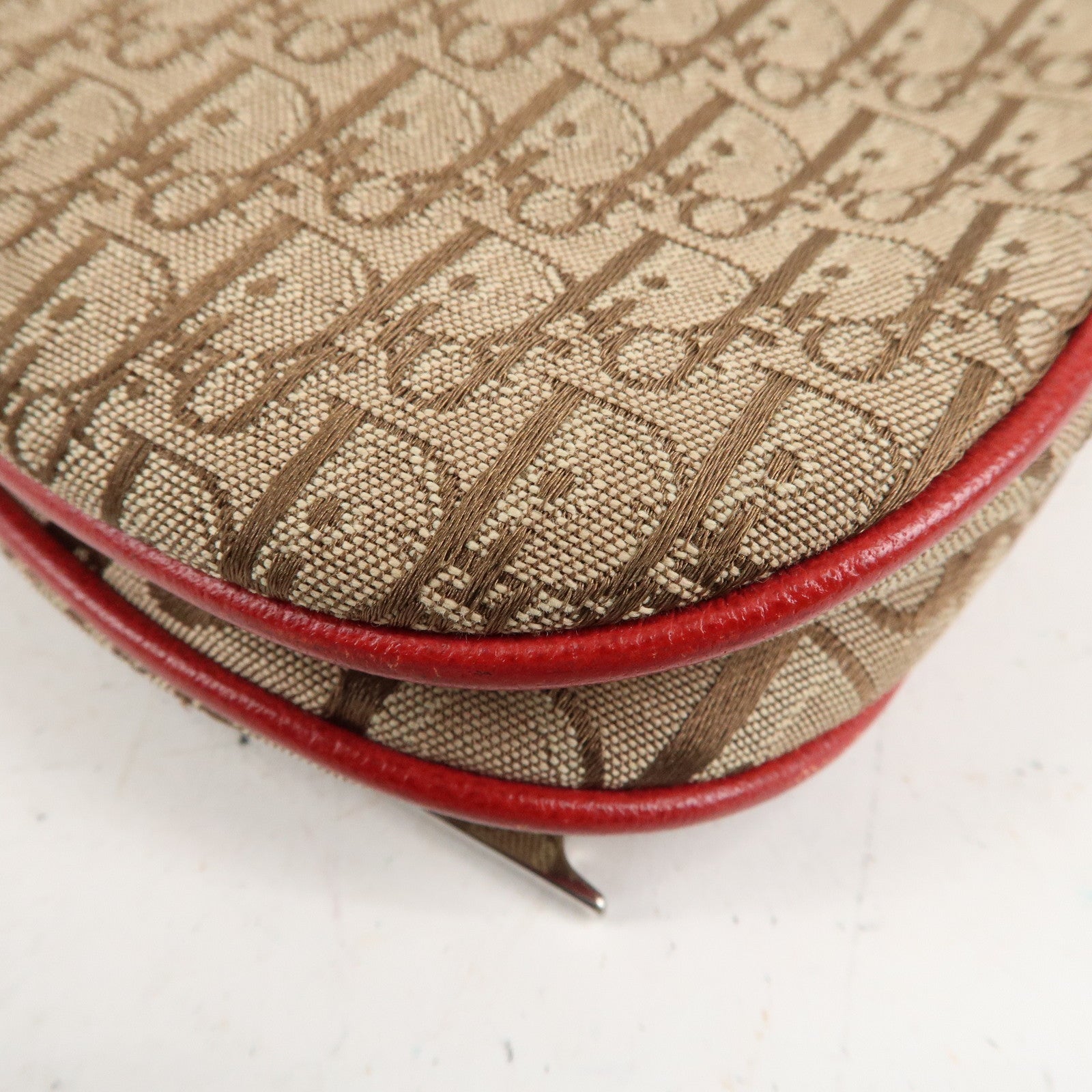 Christian Dior Rasta Torotter Canvas Leather Shoulder Bag