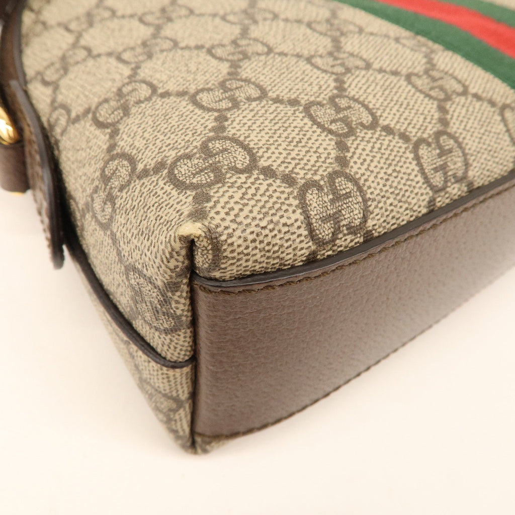 GUCCI Ophidia GG Supreme Leather Shoulder Bag 499621