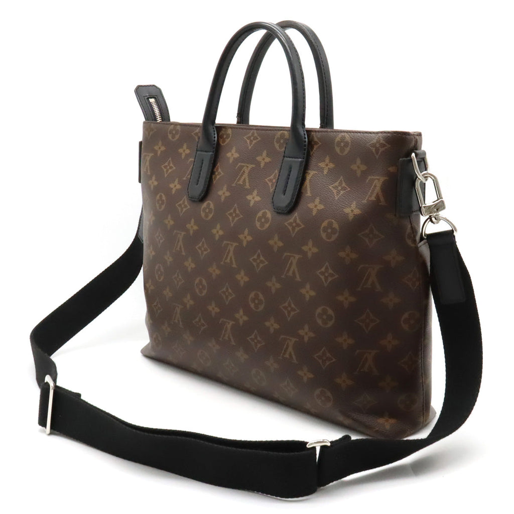 Louis Vuitton Monogram Maker 7 DW Business Bag Paper Bag Handbag 2WAY Shoulder Bag M61288