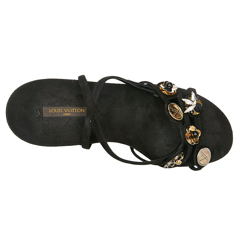 Louis Vuitton Louis Vuitton Pumpkins Swede Black Brown 's Eyes