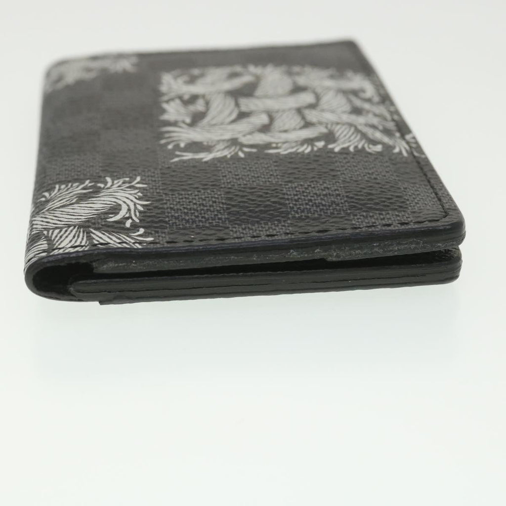 Louis Vuitton Black Canvas  wallet accessories
