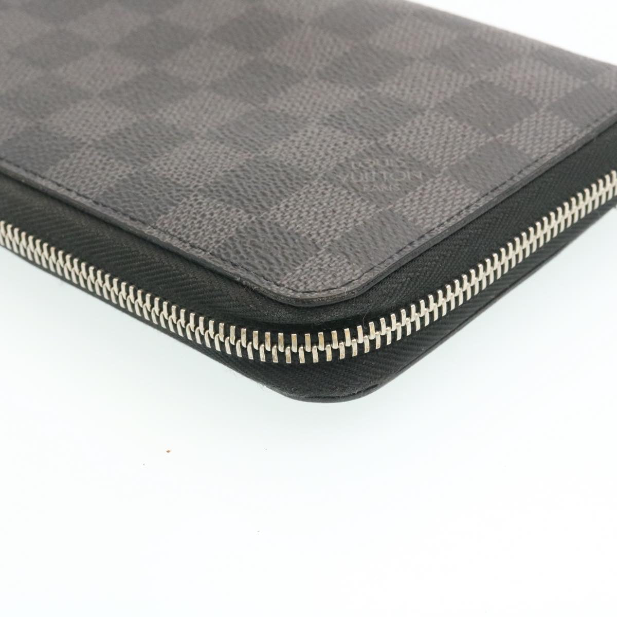 Louis Vuitton Navy Canvas Zippy Wallet Vertical wallet accessories