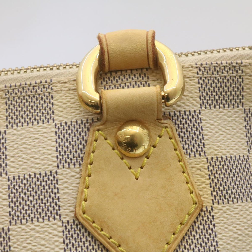 Louis Vuitton White Canvas Saleya shoulder bag