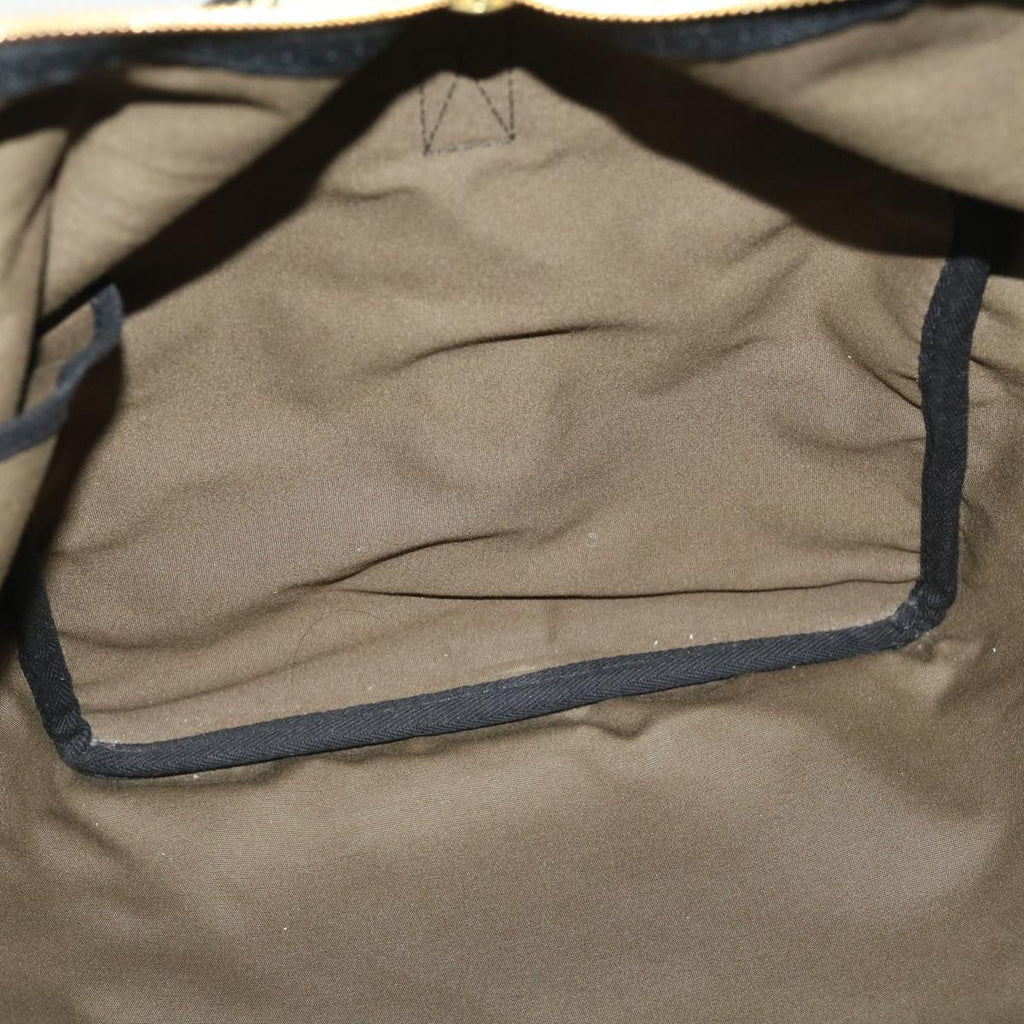 Louis Vuitton Green Canvas Keepall Bandouliere 55 travel bag