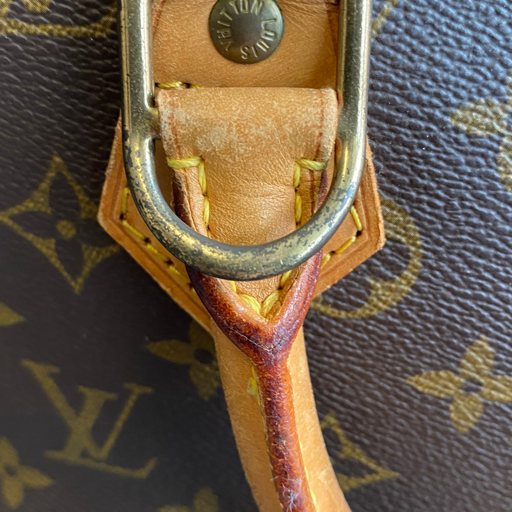 Louis Vuitton Brown Canvas Alma handbag bag