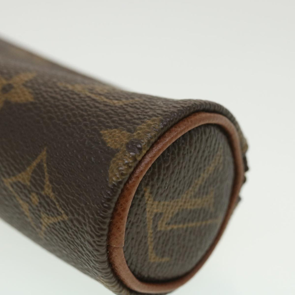 Louis Vuitton Brown Canvas  clutch bag