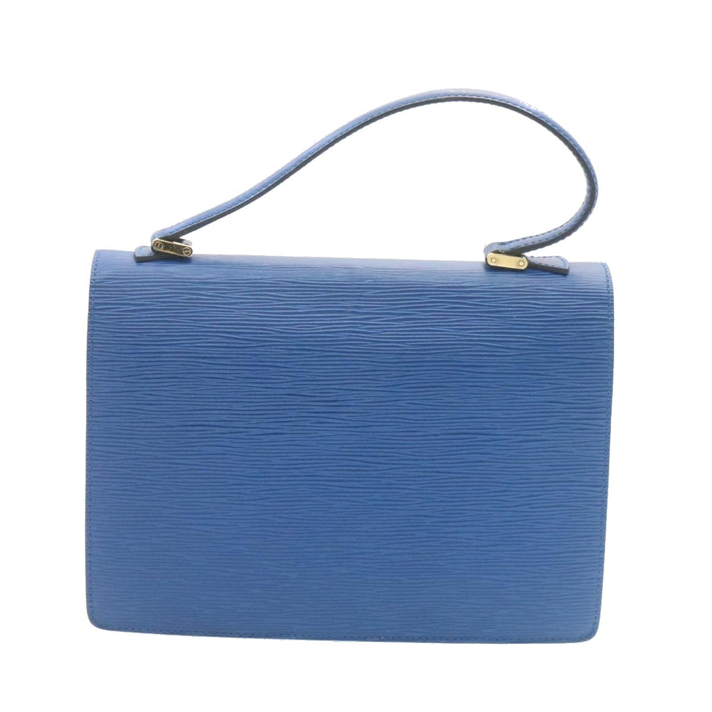 Louis Vuitton Blue Leather Concorde handbag bag