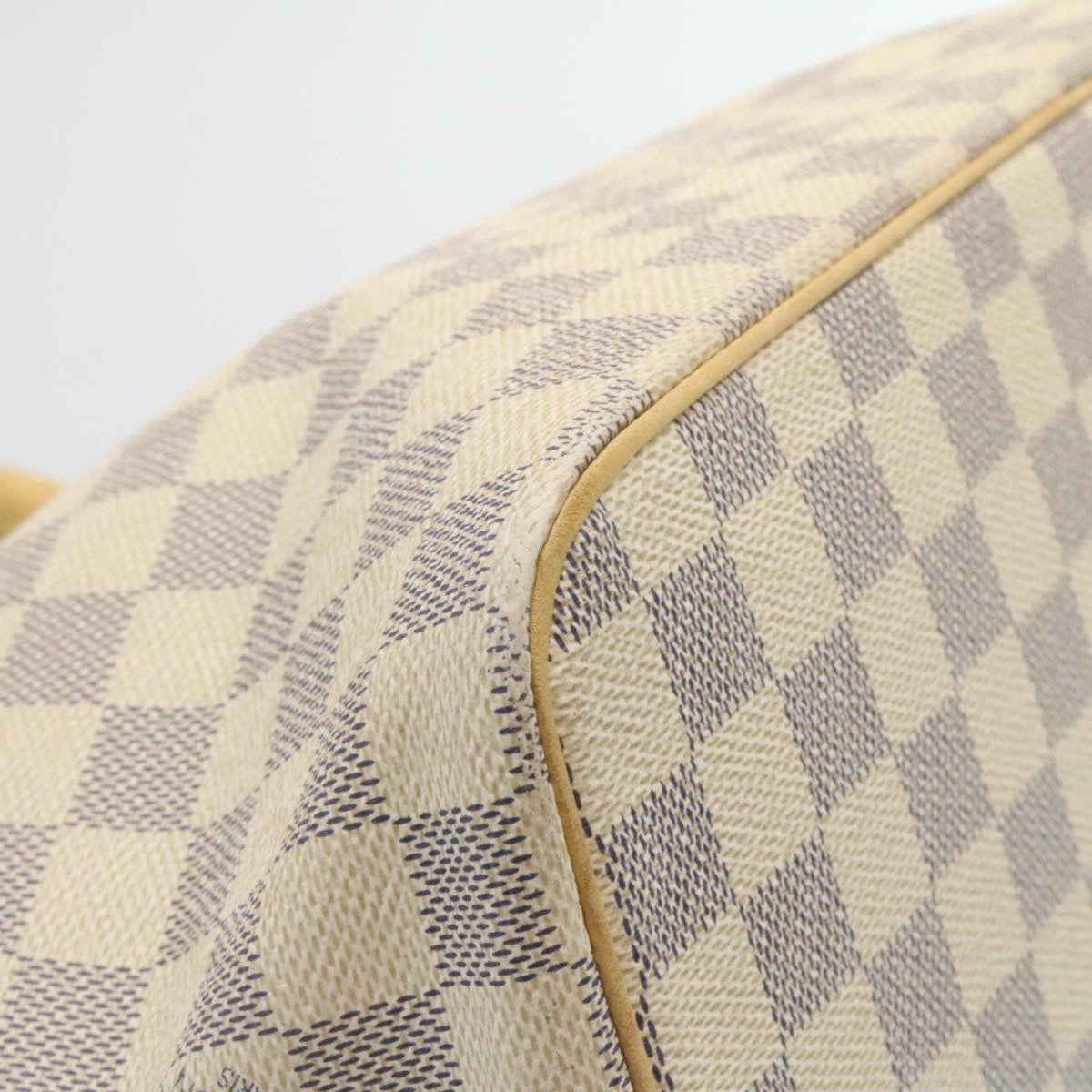 Louis Vuitton White Canvas Saleya shoulder bag