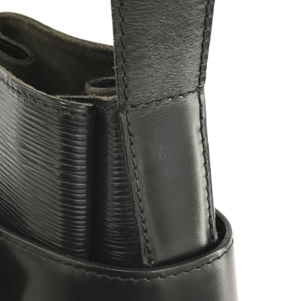 Louis Vuitton Black Leather Sac d'epaule shoulder bag