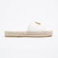 Gucci Marmont Espadrilles White Leather EU 37 UK 4