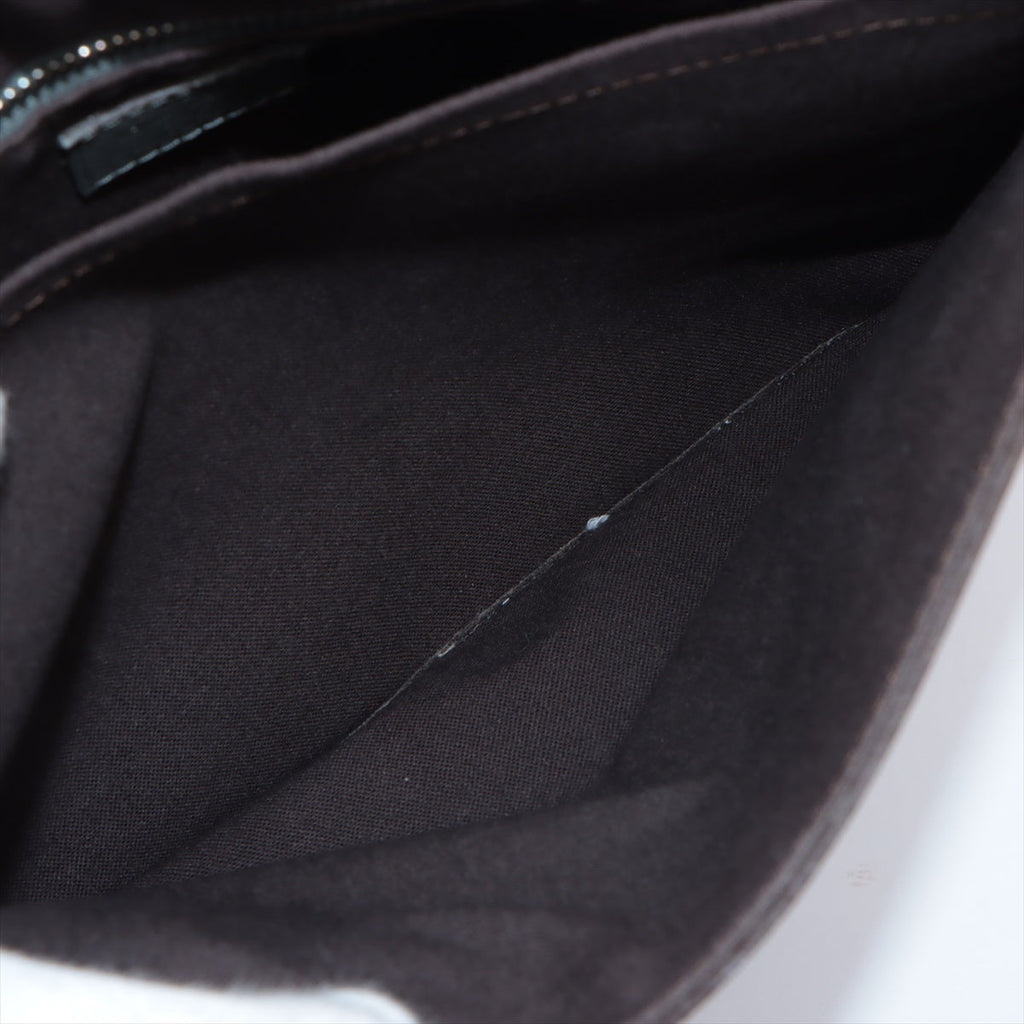 Louis Vuitton Gray Leather Roman shoulder bag
