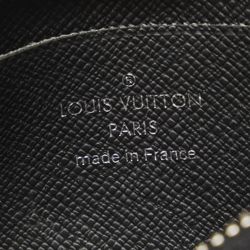 Louis Vuitton Louis Vuitton Tyga M63375 Coin Case Leather Noir Black
