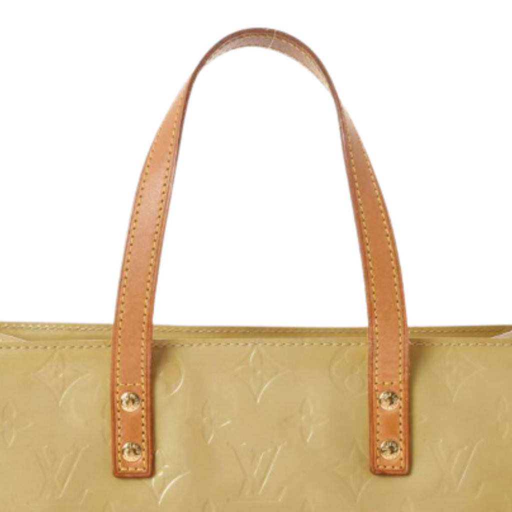 Louis Vuitton Beige Patent leather Reade handbag bag