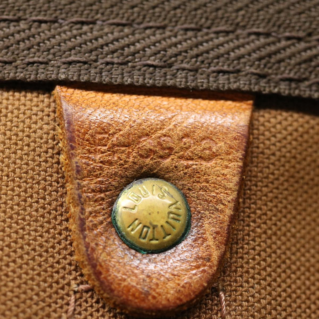 Louis Vuitton Brown Canvas Keepall 45 travel bag