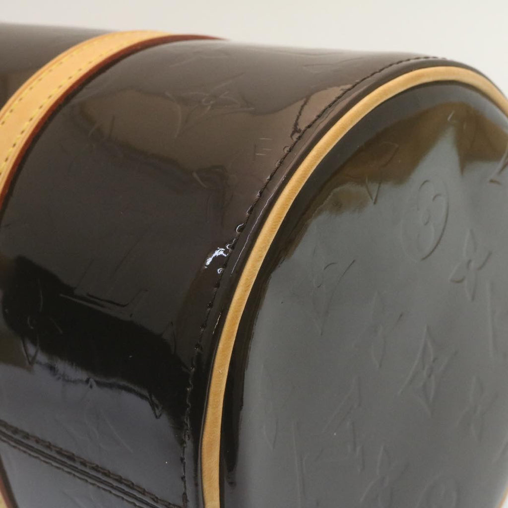 Louis Vuitton Anthracite Patent leather Bedford handbag bag
