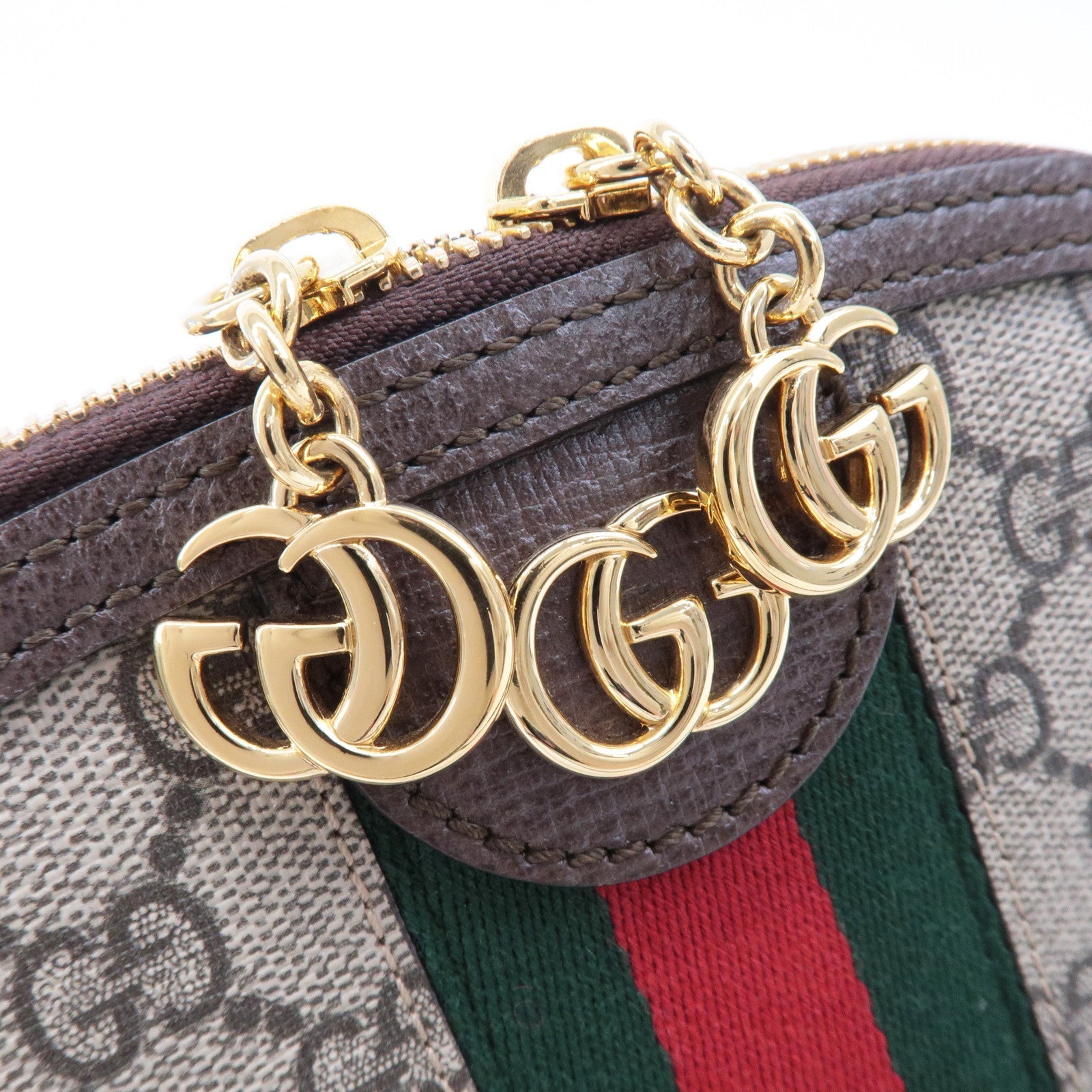 GUCCI Ophidia GG Supreme Leather Shoulder Bag 499621