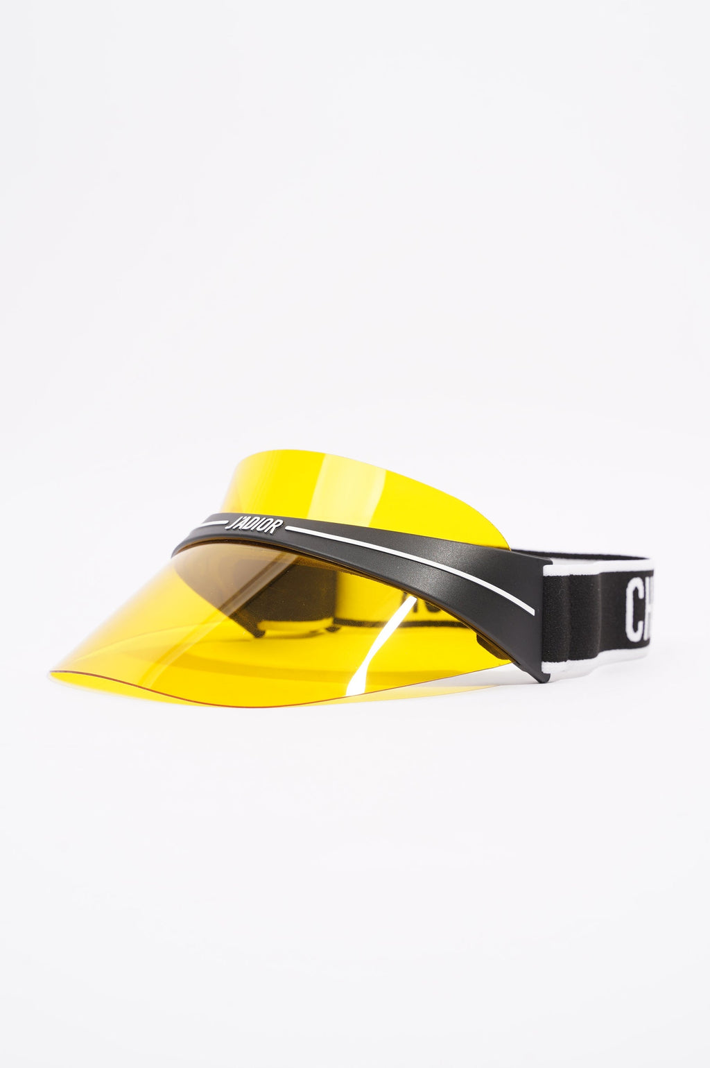 Christian Dior Womens Club 1 Visor Yellow / Black