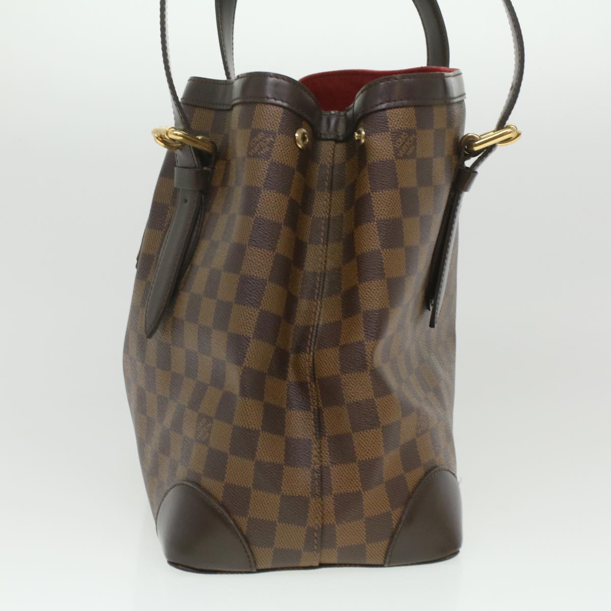 Louis Vuitton Brown Canvas Hampstead tote bag