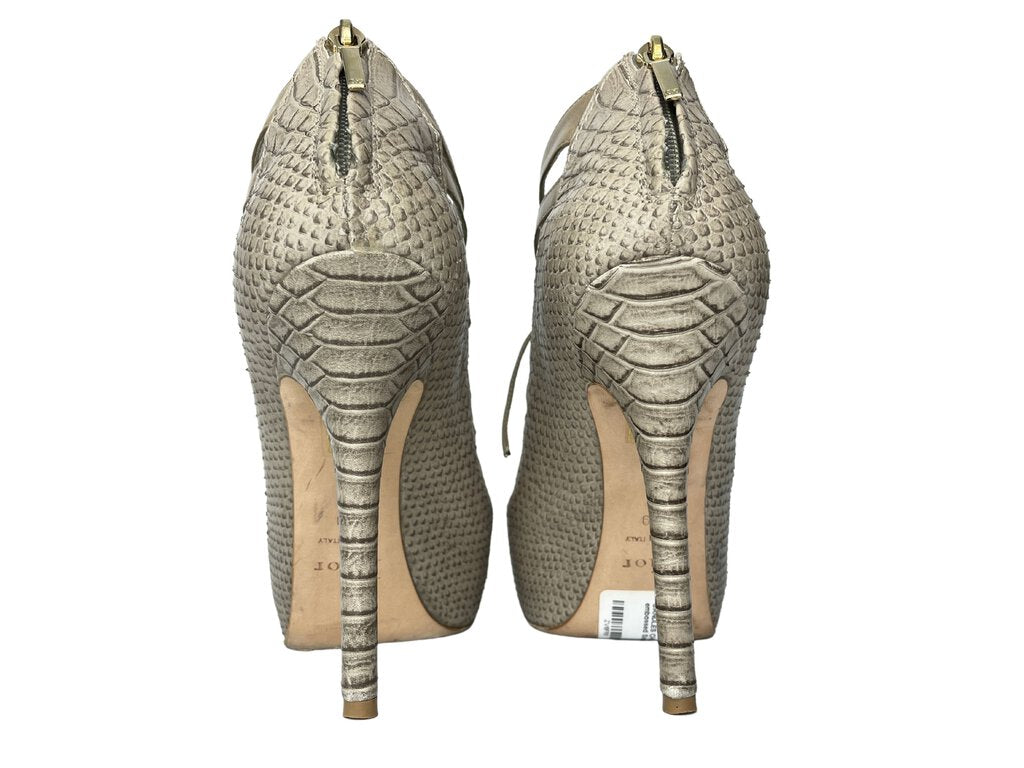 Christian Dior Snake Embossed Sandals |US8.5|IT39|