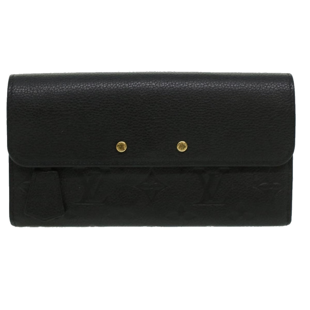 Louis Vuitton Black Canvas  wallet accessories