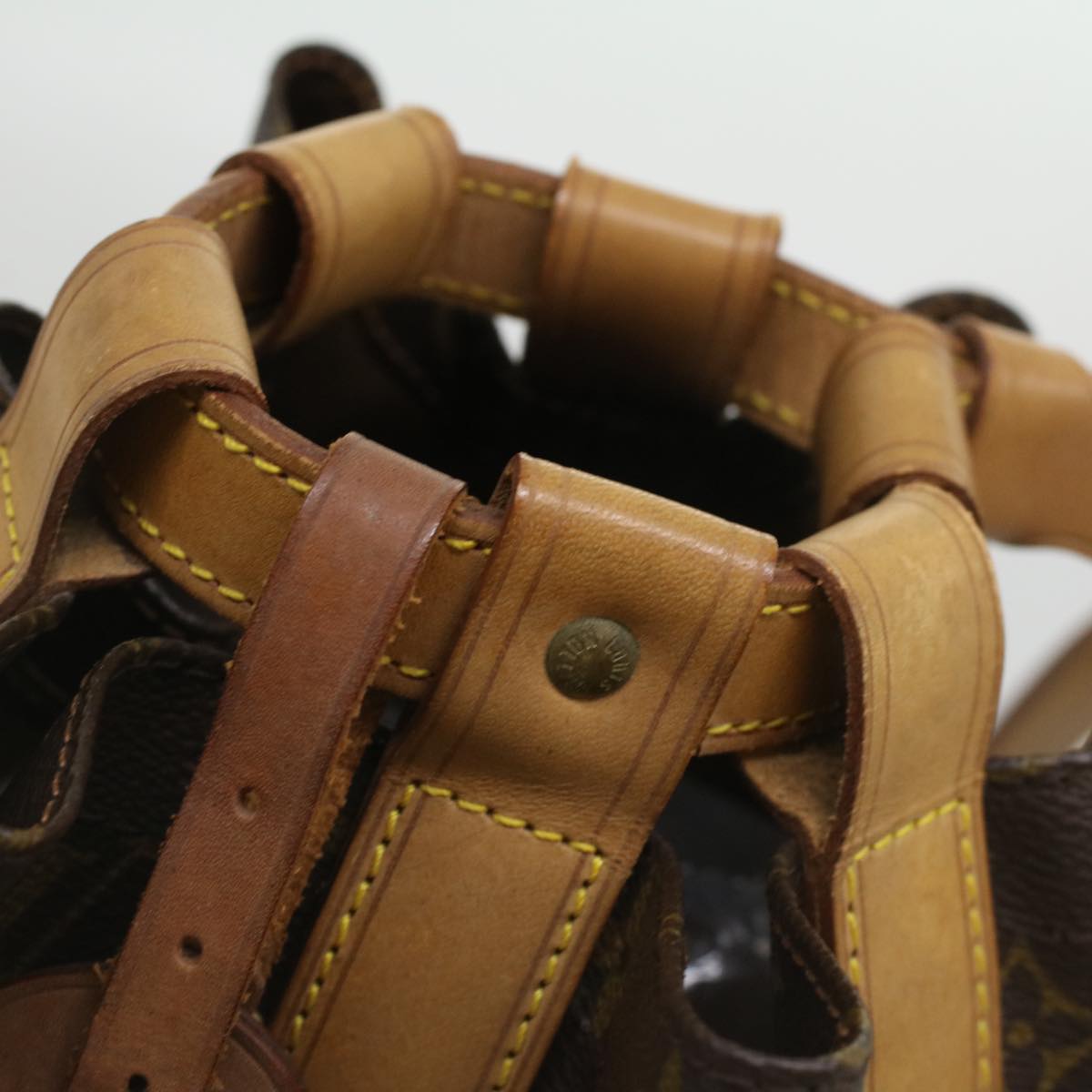 Louis Vuitton Brown Canvas Randonnee shoulder bag