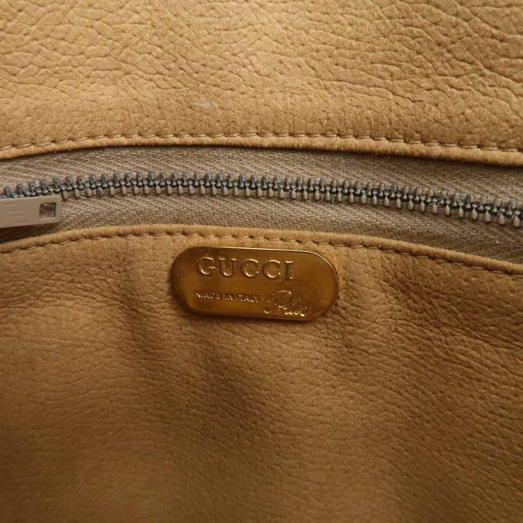 GUCCI Set of 3 Old Gucci Clutch Bag Brown Beige 014.14.0028