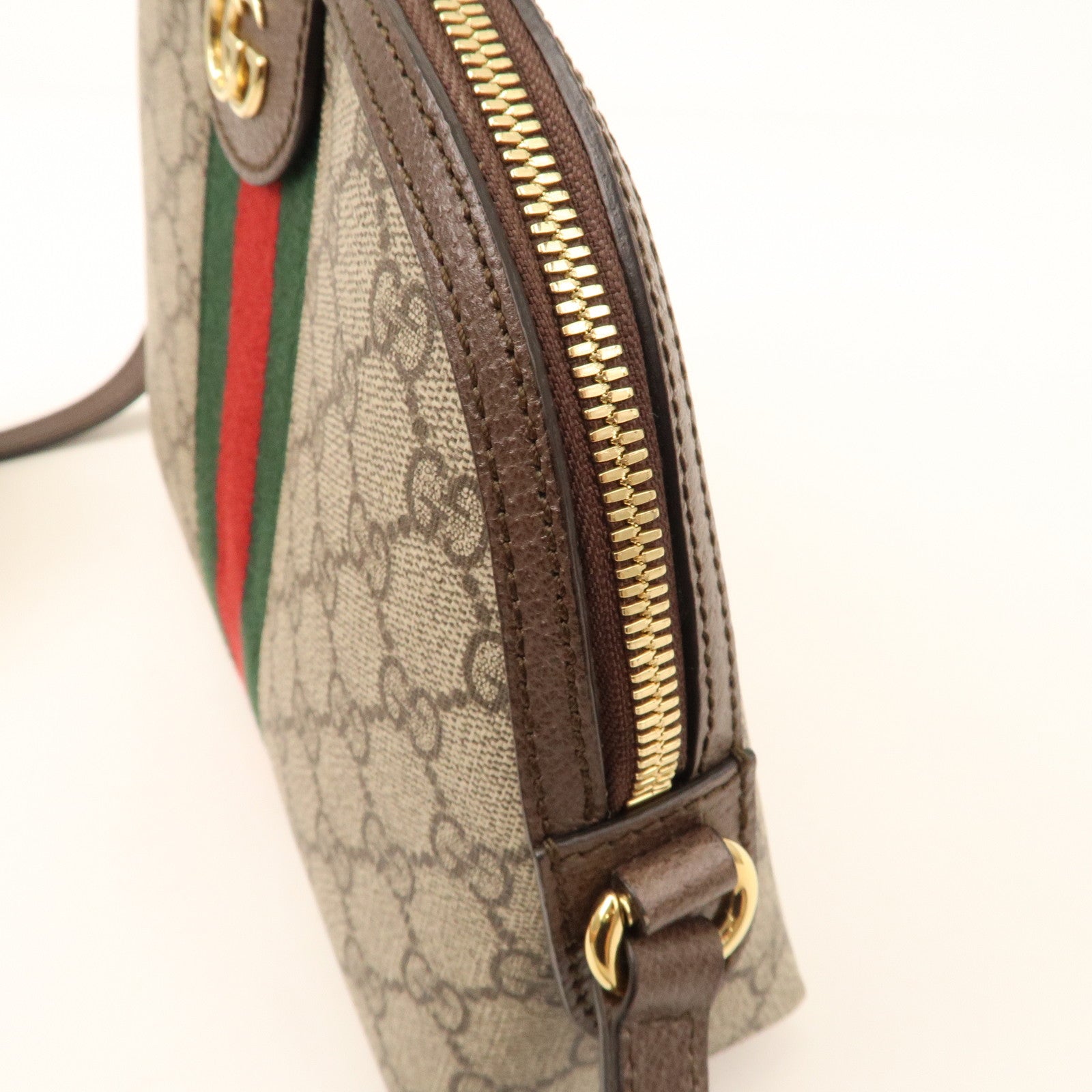 GUCCI Ophidia GG Supreme Leather Shoulder Bag 499621