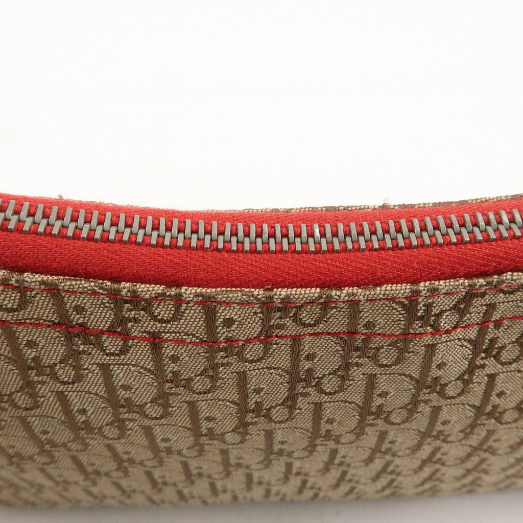 Christian Dior Rasta Torotter Canvas Leather Shoulder Bag