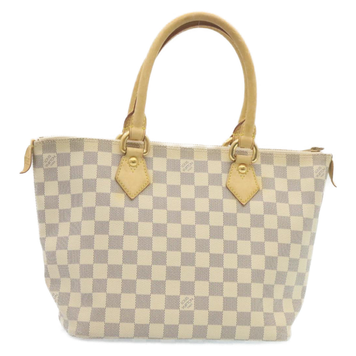 Louis Vuitton White Canvas Saleya shoulder bag