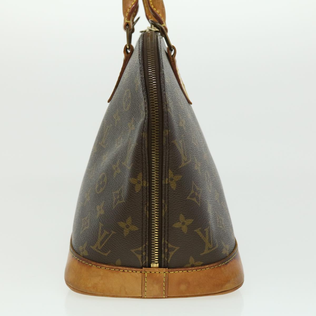 Louis Vuitton Brown Canvas Alma handbag bag