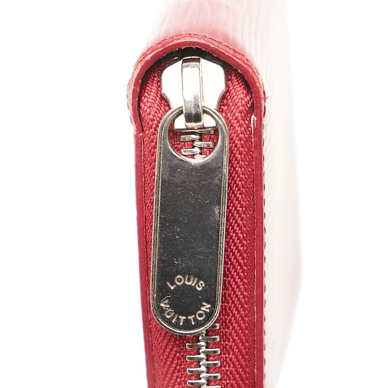 Louis Vuitton Epic Zippie Wallet Round  Long Wallet M60305 Fushia Pearl Leather  Louis Vuitton