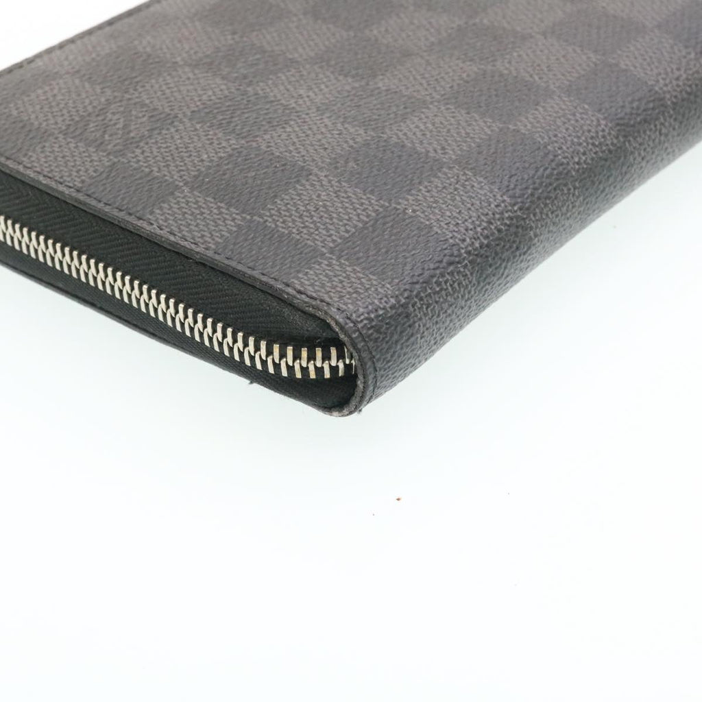 Louis Vuitton Navy Canvas Zippy Wallet Vertical wallet accessories