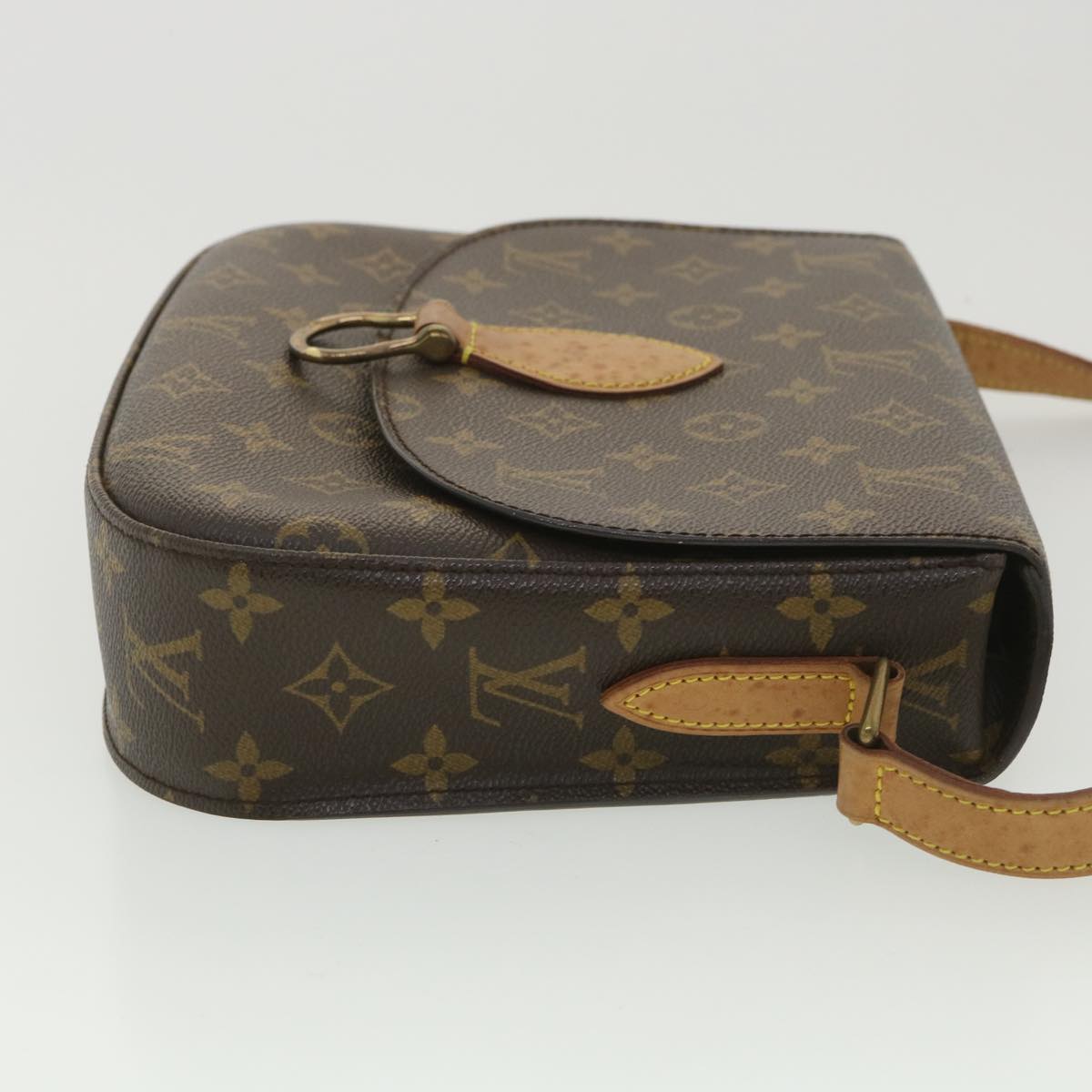 Louis Vuitton Brown Canvas Saint Cloud shoulder bag