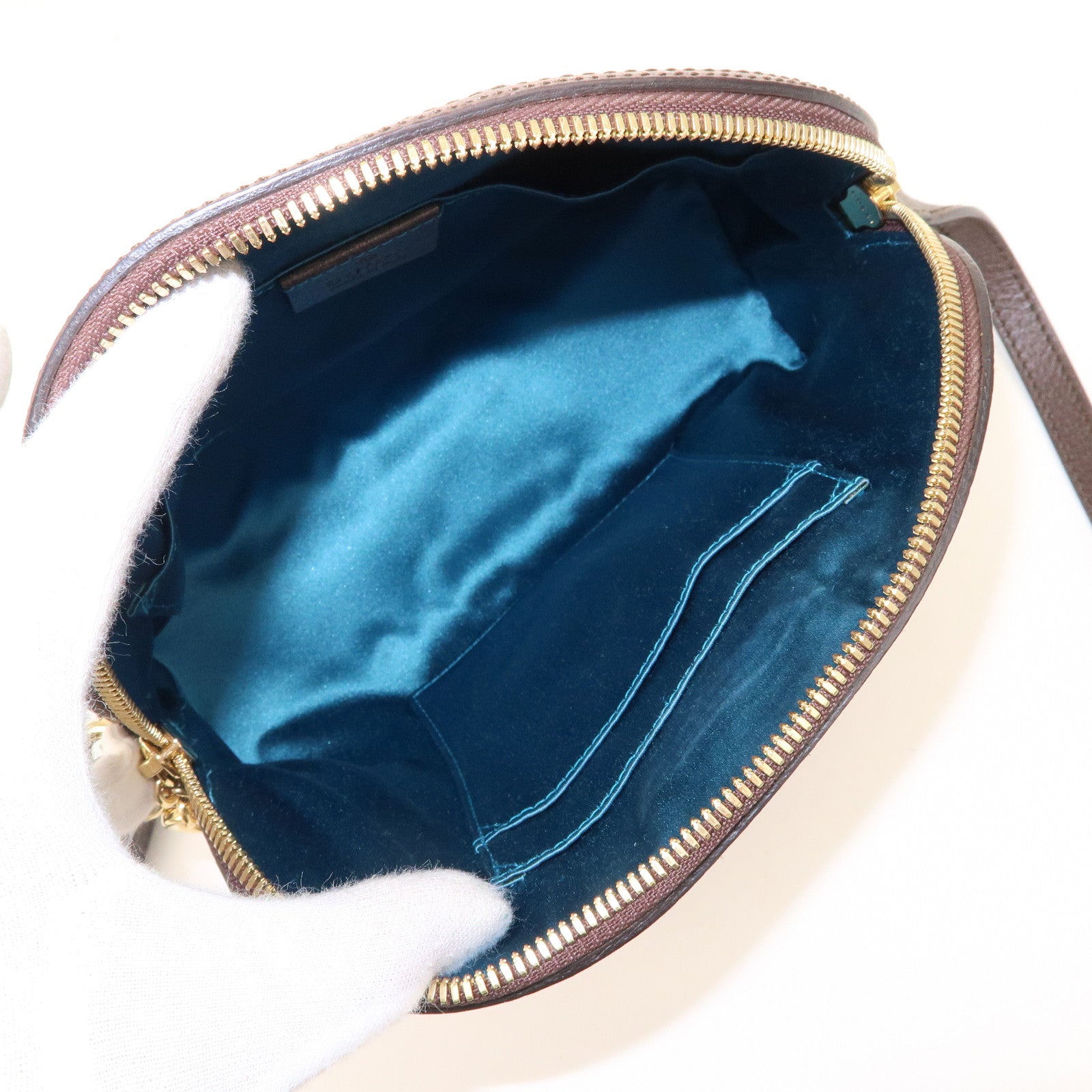 GUCCI Ophidia GG Supreme Leather Shoulder Bag 499621