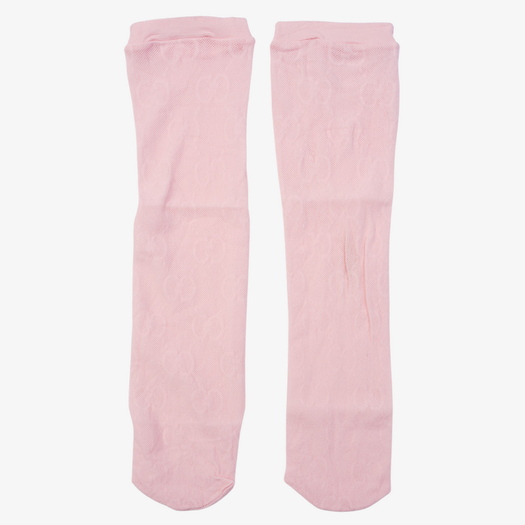 Gucci Womens Logo Socks Pink M