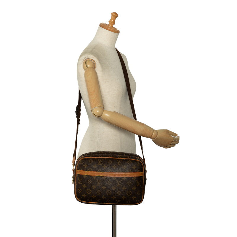 Louis Vuitton Monogram M45254 Shoulder Bag PVC/Leather Brown