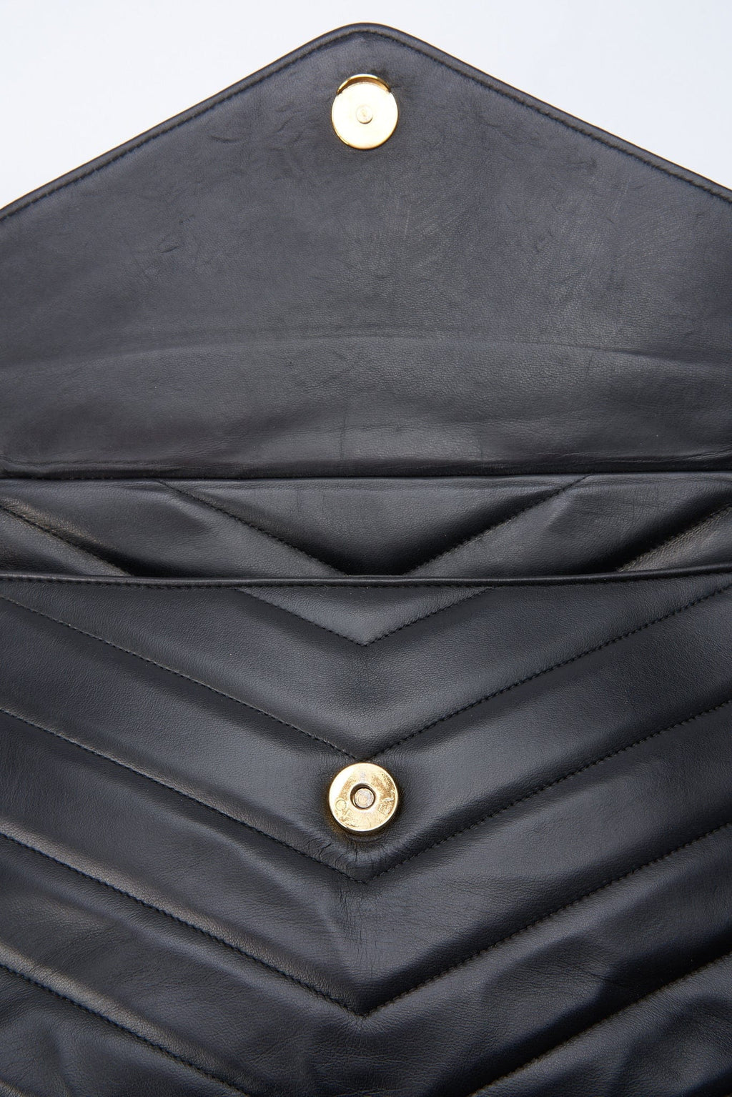 Chanel Quilted Chevron All Black Camera Crossbody Bag