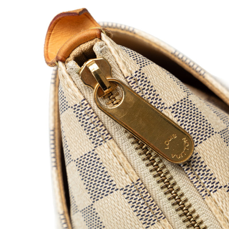 Louis Vuitton Louis Vuitton Damière Azur N51261 Toast Bag PVC/Laser White