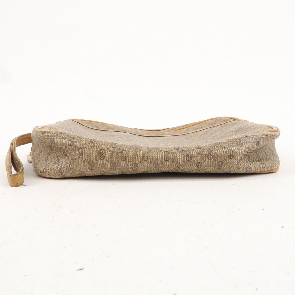GUCCI Set of 3 Old Gucci Clutch Bag Brown Beige 014.14.0028