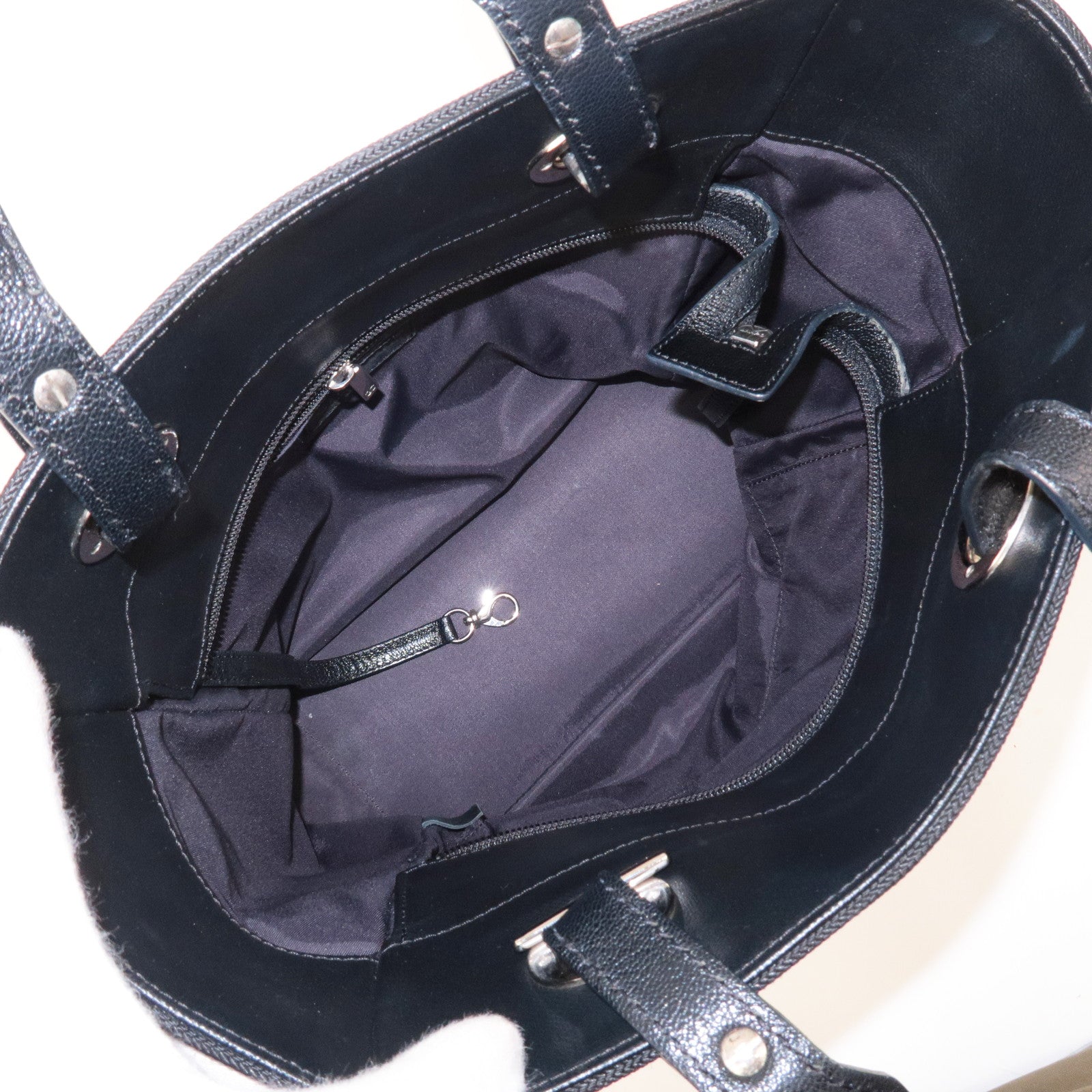 CHANEL Paris Biarritz Coated Canvas Leather Tote Bag PM A34208