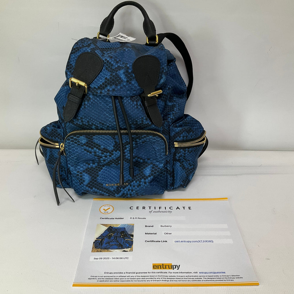 Backpack Luxury Designer By Burberry  Size: Medium