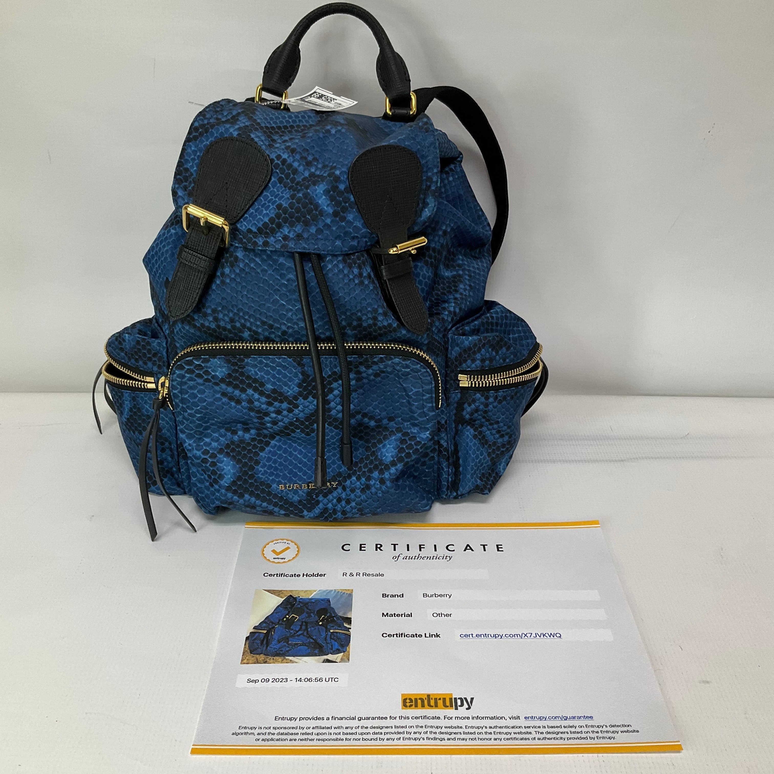Backpack Luxury Designer By Burberry  Size: Medium