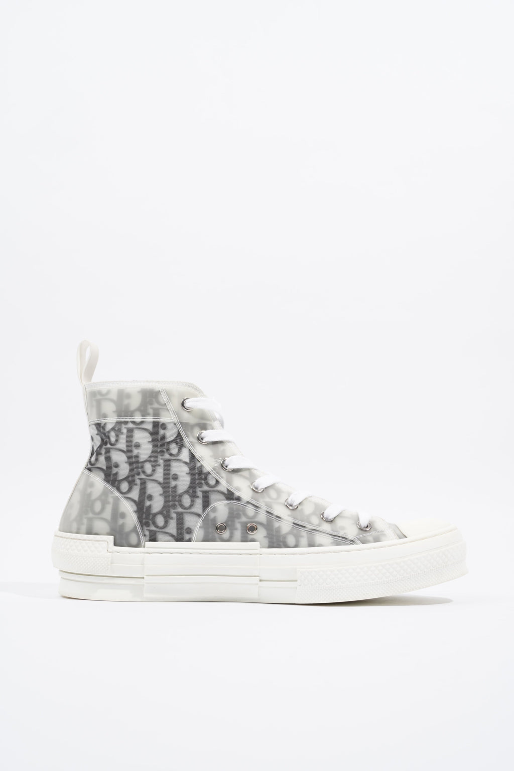 Christian Dior B23 Hightops Grey Oblique / White Mesh EU 42 UK 8