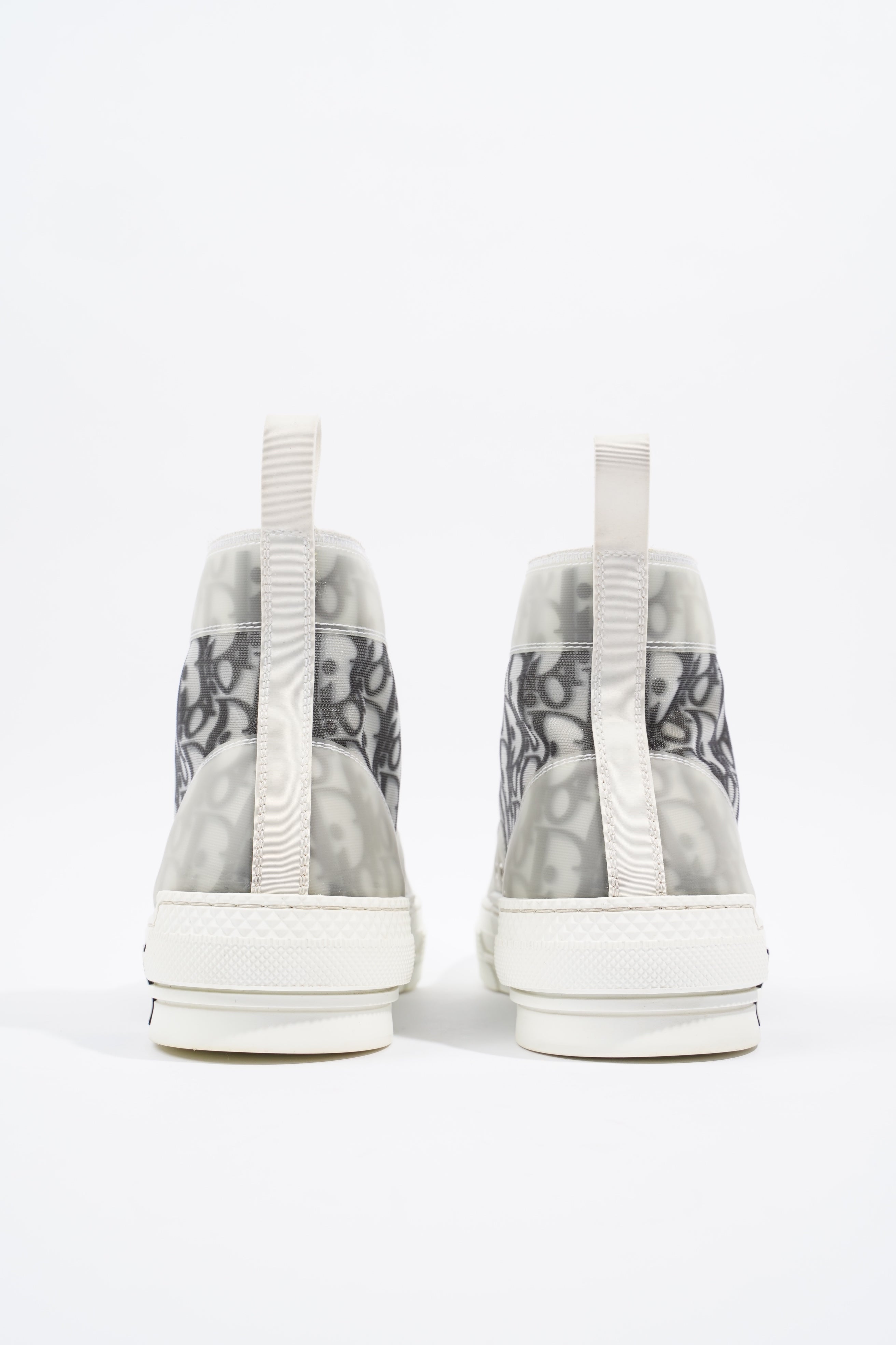 Christian Dior B23 Hightops Grey Oblique / White Mesh EU 42 UK 8